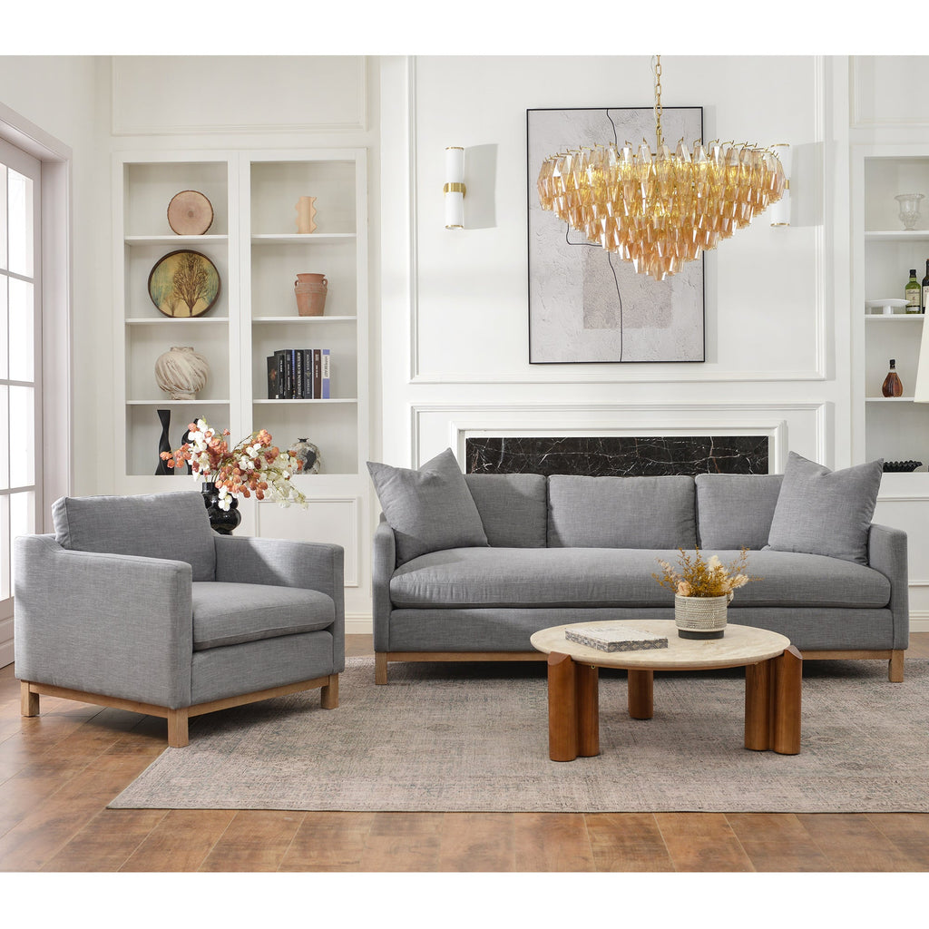 Albert Premium Linen Armchair