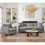 Albert Premium Linen Armchair