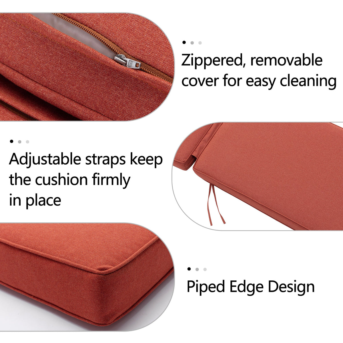 Ranu Extra Thick Outdoor Cushion Set