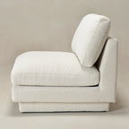 Montyne Bouclé Armless Chair