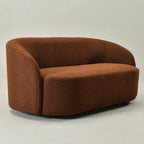 Everitte Bouclé Loveseat Sofa