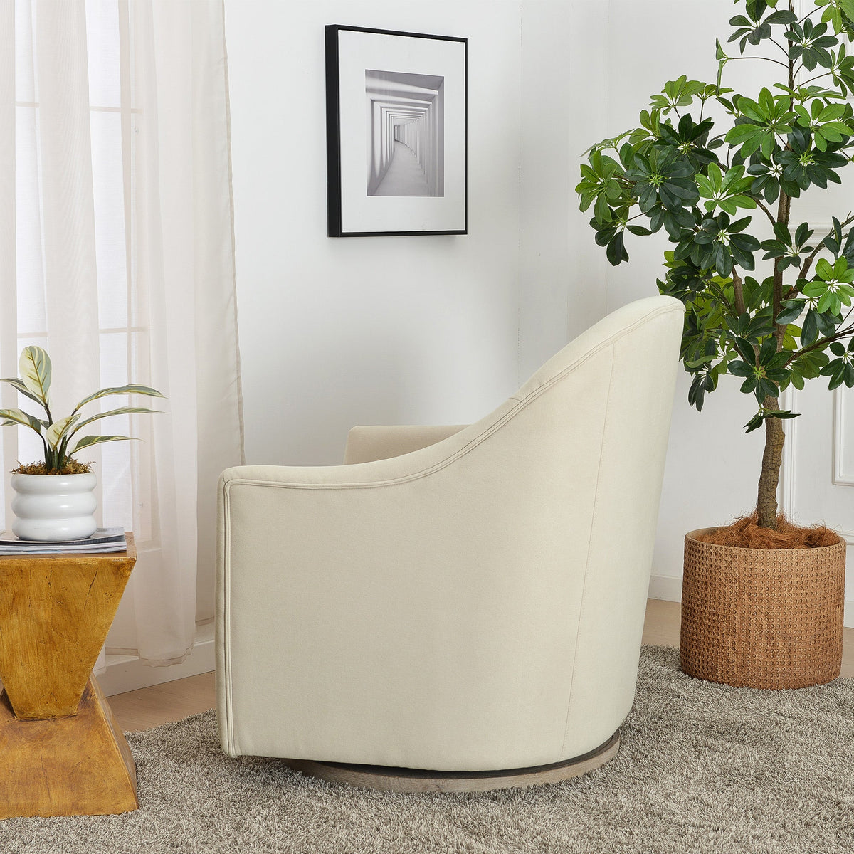 Ethel Swivel Nursery Glider