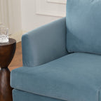 Samuel Tapered Arm Loveseat