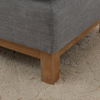 Albert Premium Linen Ottoman