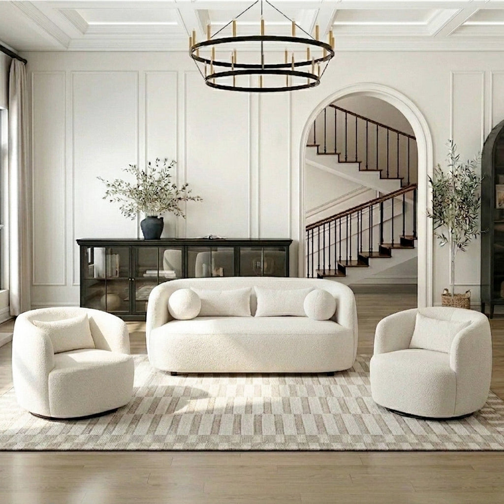 Ashlie Bouclé Loveseat