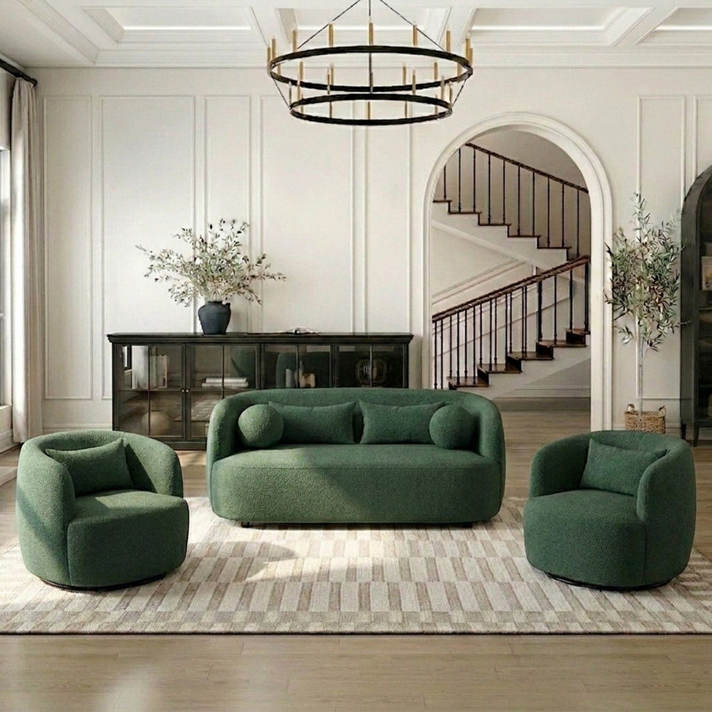 Ashlie Bouclé Loveseat