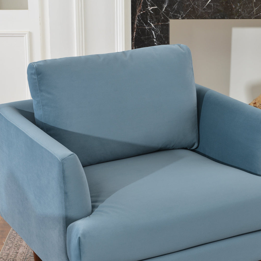 Samuel Tapered Velvet ArmChair