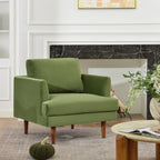 Samuel Tapered Velvet ArmChair