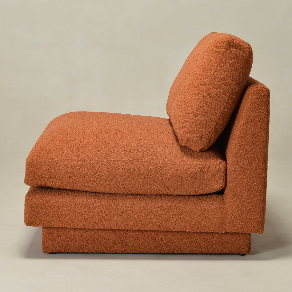 Montyne Bouclé Armless Chair