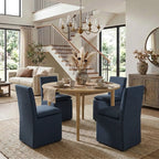 Diane Performance Dining Side Chair with Casters
