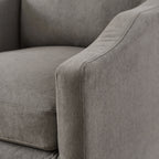 Charles Slipcover Swivel Barrel Chair