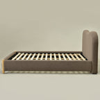 Dorothy Linen Platform Bed