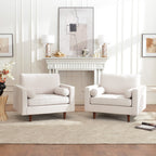 Tiziano Tufted Armchair with Accent Pillows