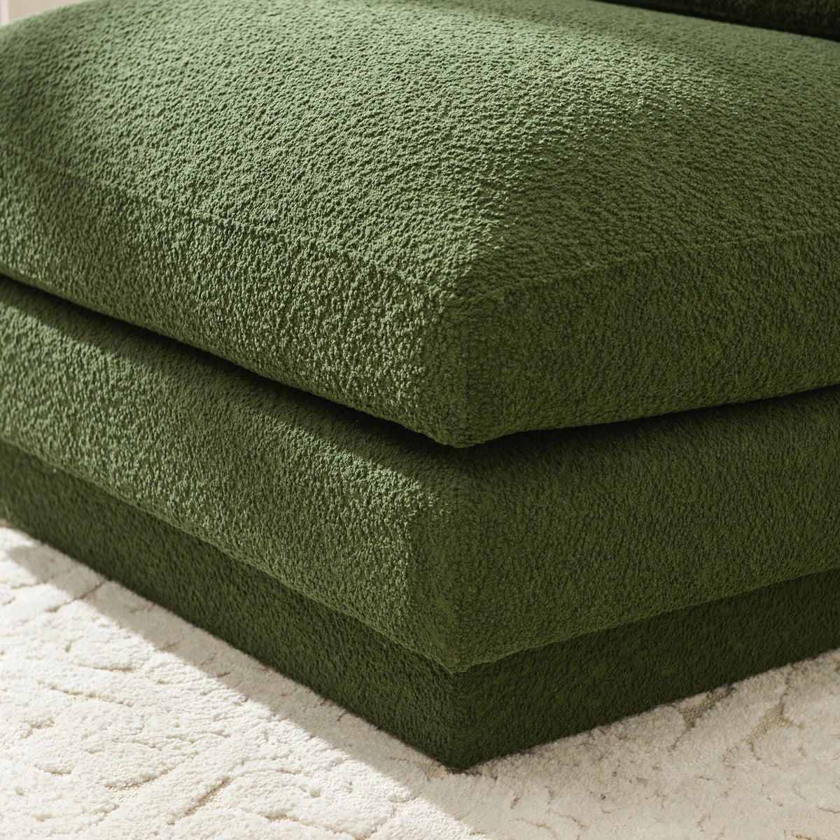 Montyne Bouclé Armless Chair