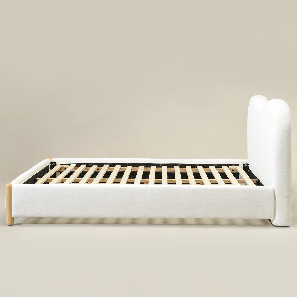 Dorothy Linen Platform Bed