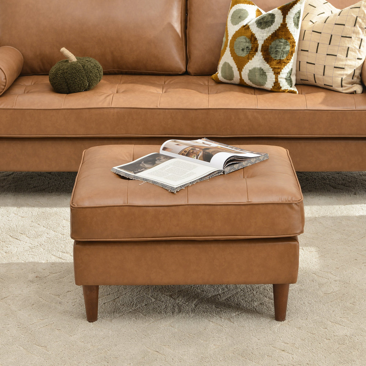 Tiziano Tufted Ottoman