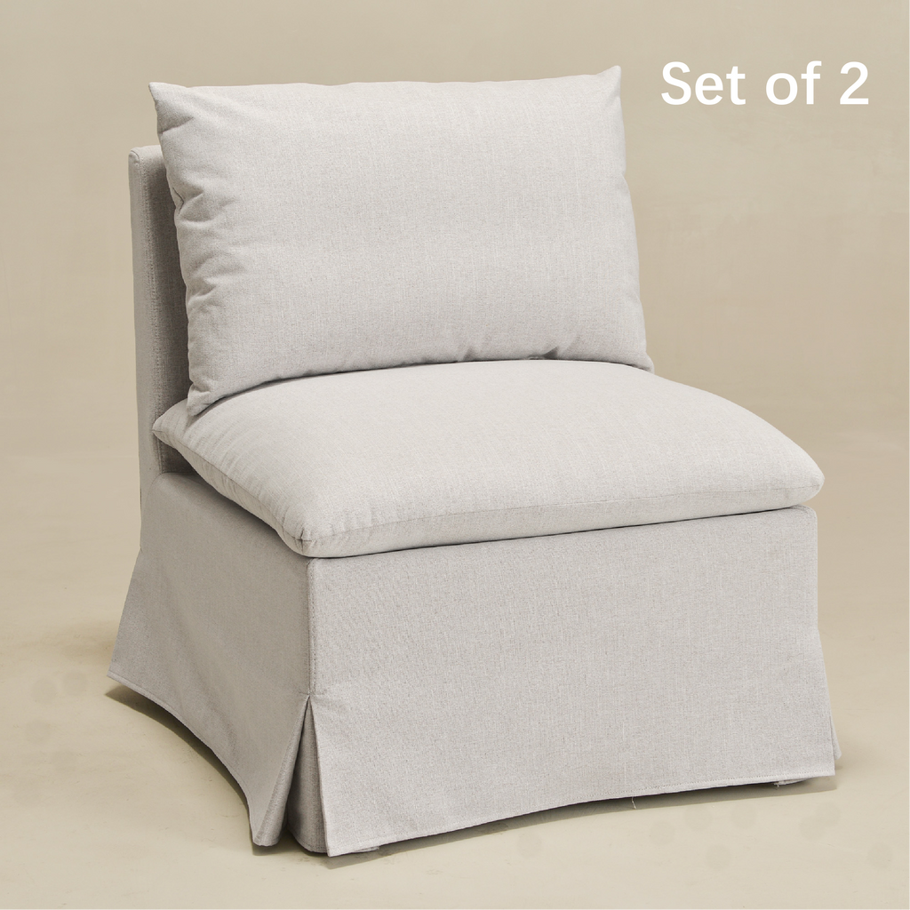 Nelly Slipcover Performance Dining Banquette