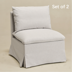 Nelly Slipcover Performance Dining Banquette