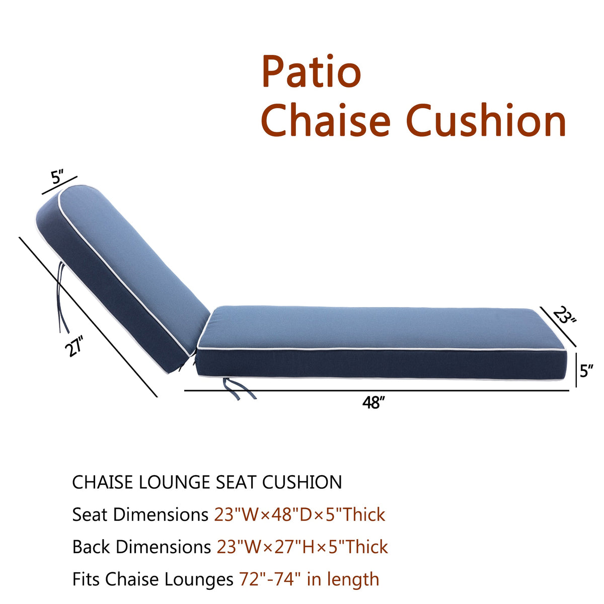 Ranu Extra Thick Outdoor Cushion Set