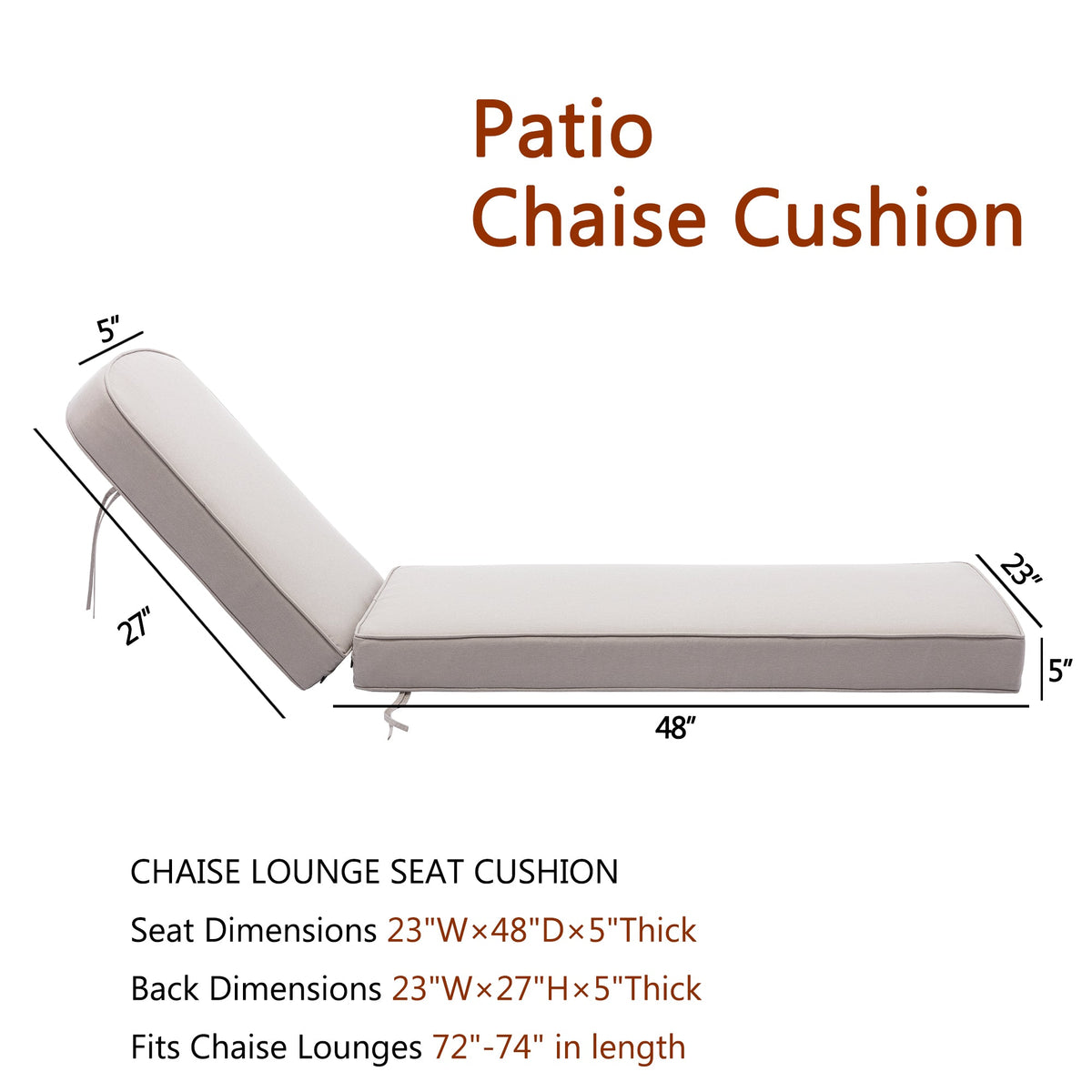 Ranu Extra Thick Outdoor Cushion Set