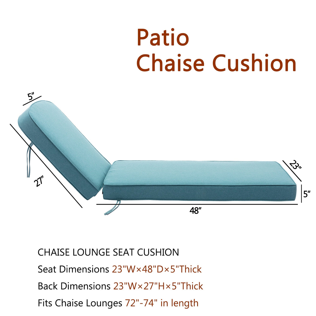 Ranu Extra Thick Outdoor Cushion Set