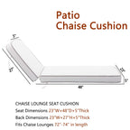 Ranu Extra Thick Outdoor Cushion Set