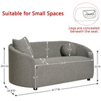 Susie Premium Bouclé Loveseat