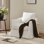 Eliza Slipcover Swivel Barrel Chair