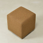 Ida Bouclé Square Ottoman