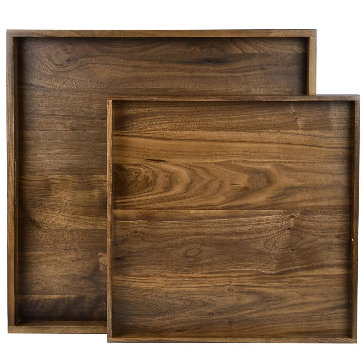 Teratect Square Black Walnut Serving Tray