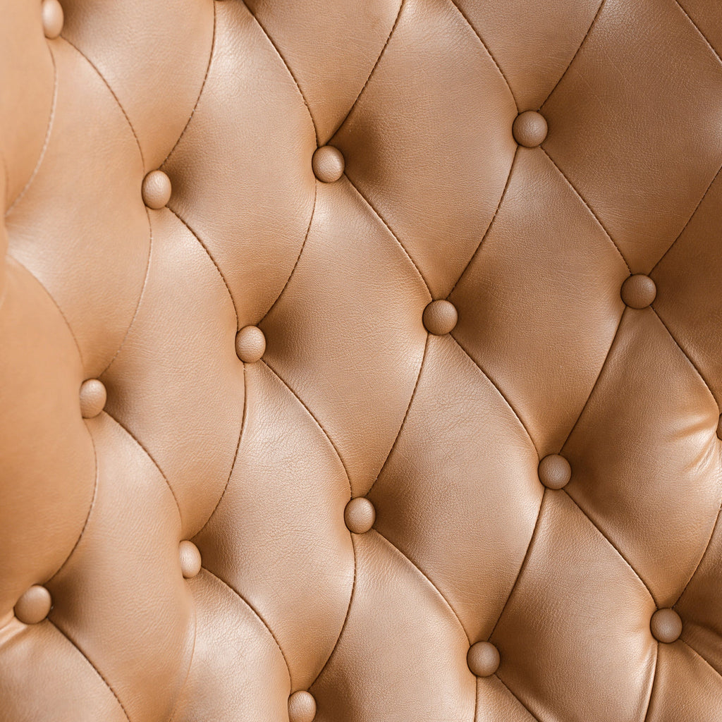 Letitia Faux Leather Wingback Chair