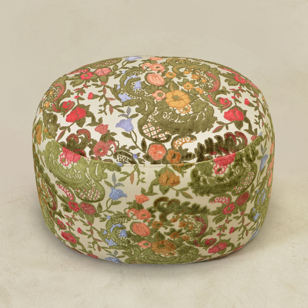 Teratect Exclusive | Olin Botanical Jacquard Ottoman