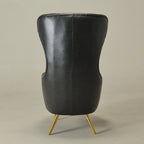 Letitia Faux Leather Wingback Chair