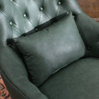 Letitia Faux Leather Wingback Chair