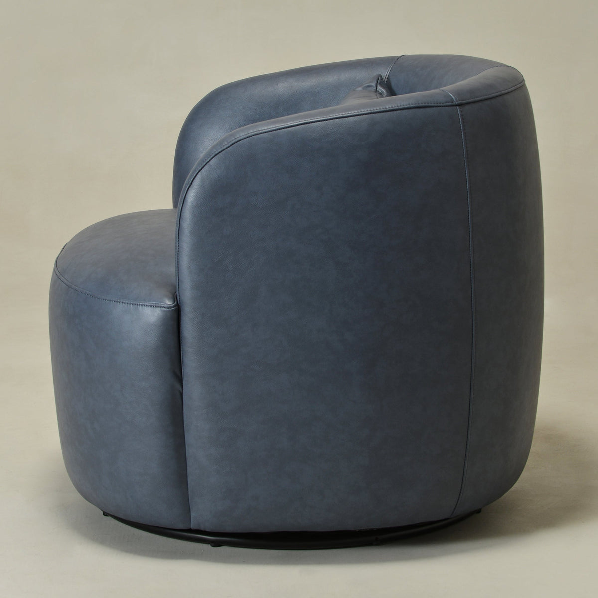 Ashlie Faux Leather Swivel Chair