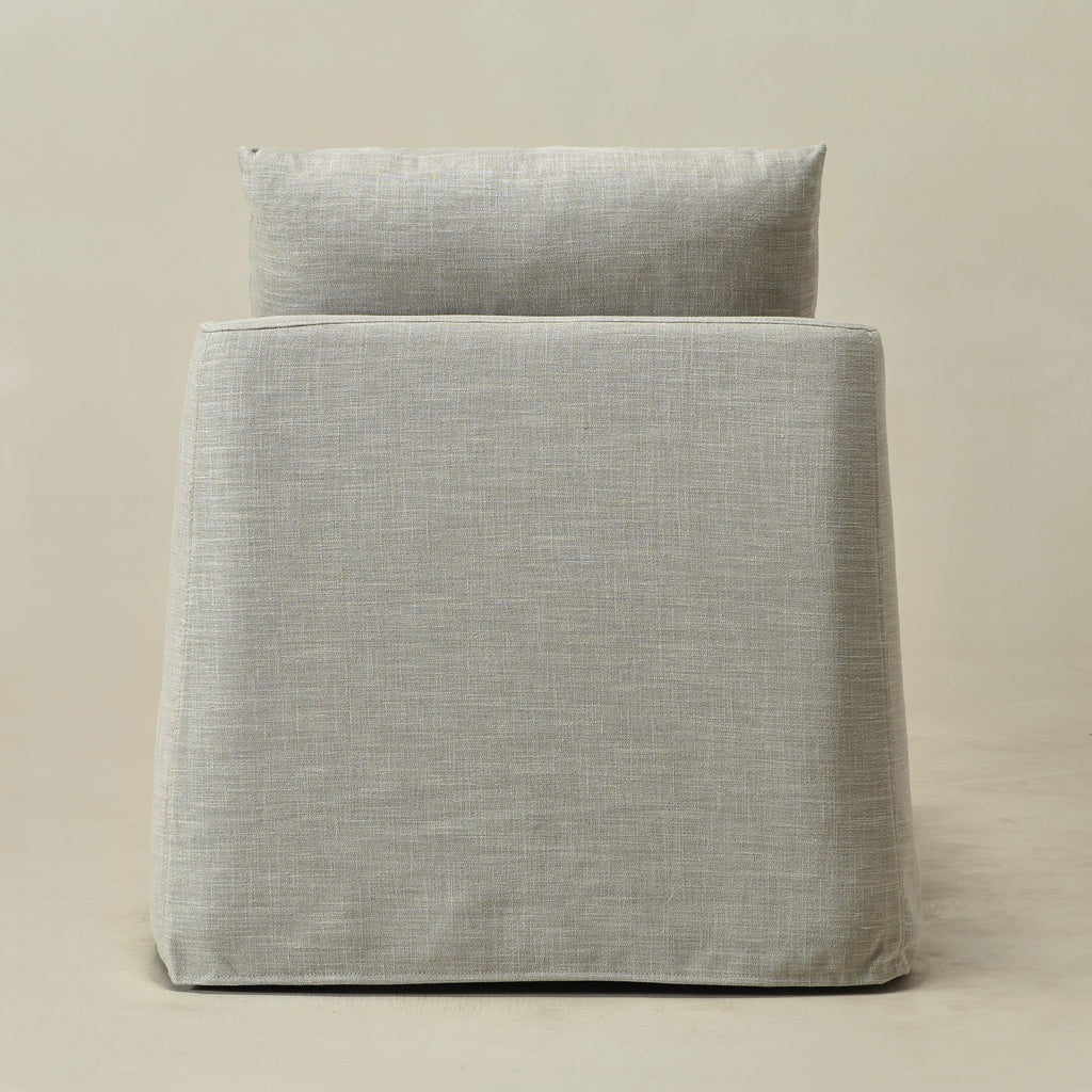 Clara Linen Slipcover Swivel Chair