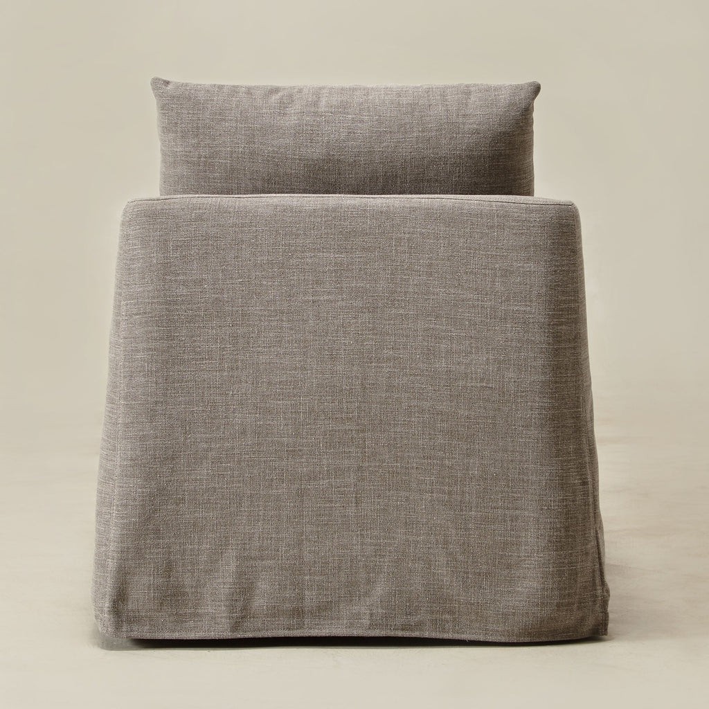Clara Linen Slipcover Swivel Chair