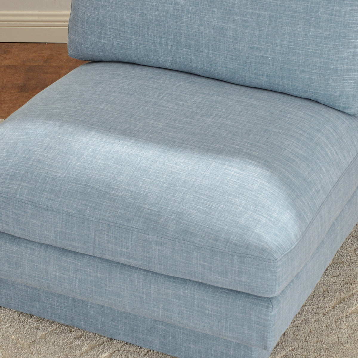 Montyne Linen Armless Chair
