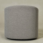 Susie Premium Bouclé Swivel Barrel Chair