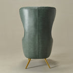 Letitia Faux Leather Wingback Chair