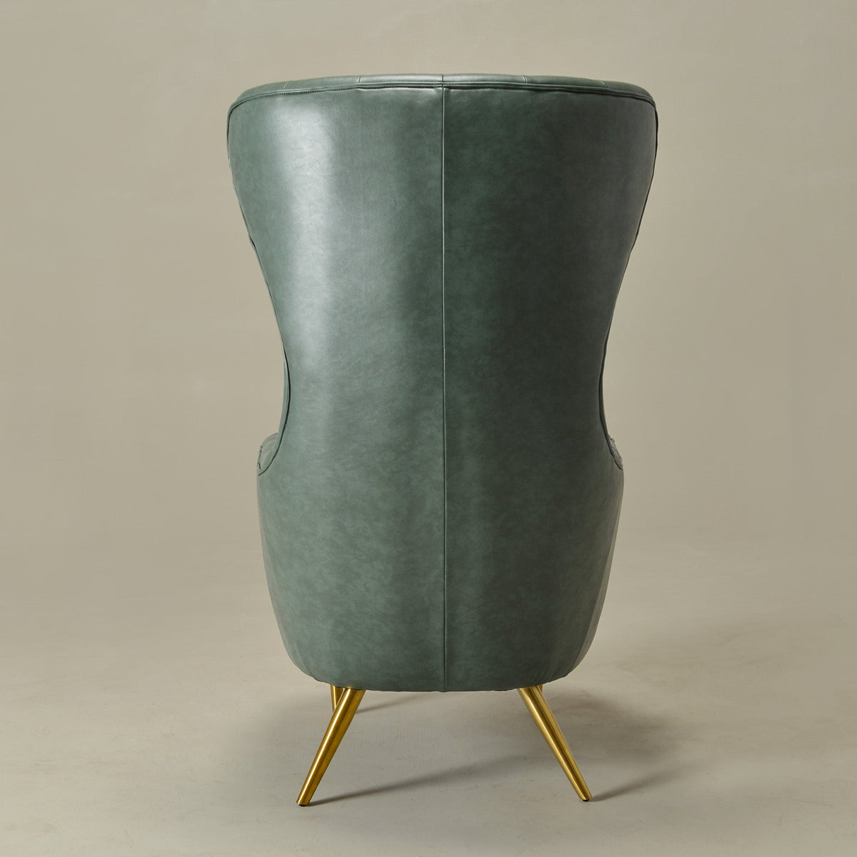 Letitia Faux Leather Wingback Chair