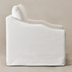 Charles Slipcover Swivel Barrel Chair