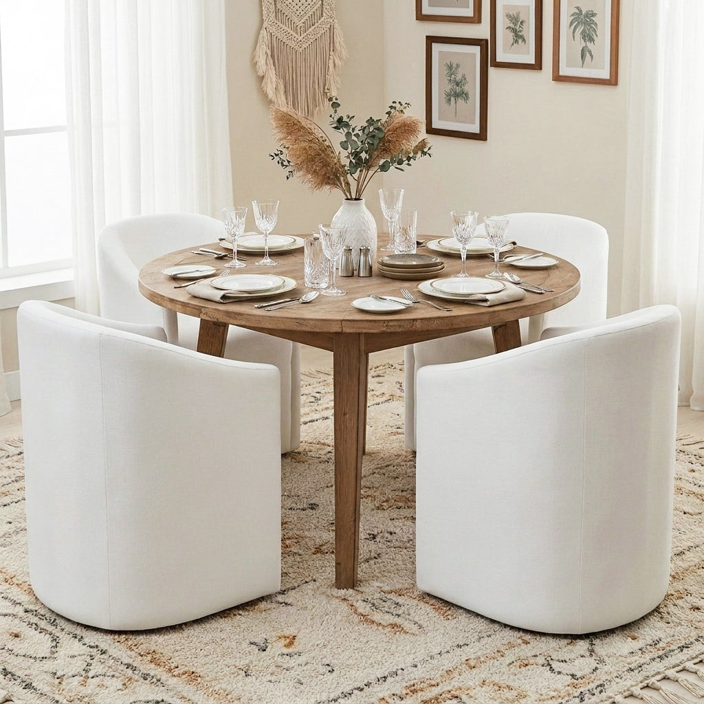 Rafa Performance Linen Dining Chair