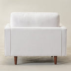 Tiziano Tufted Armchair with Accent Pillows
