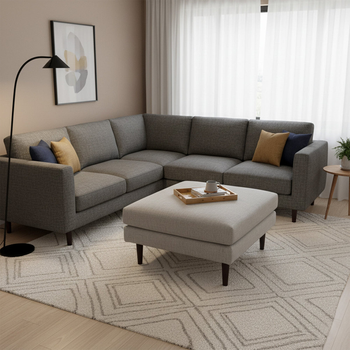 Samuel Upholstered Ottoman