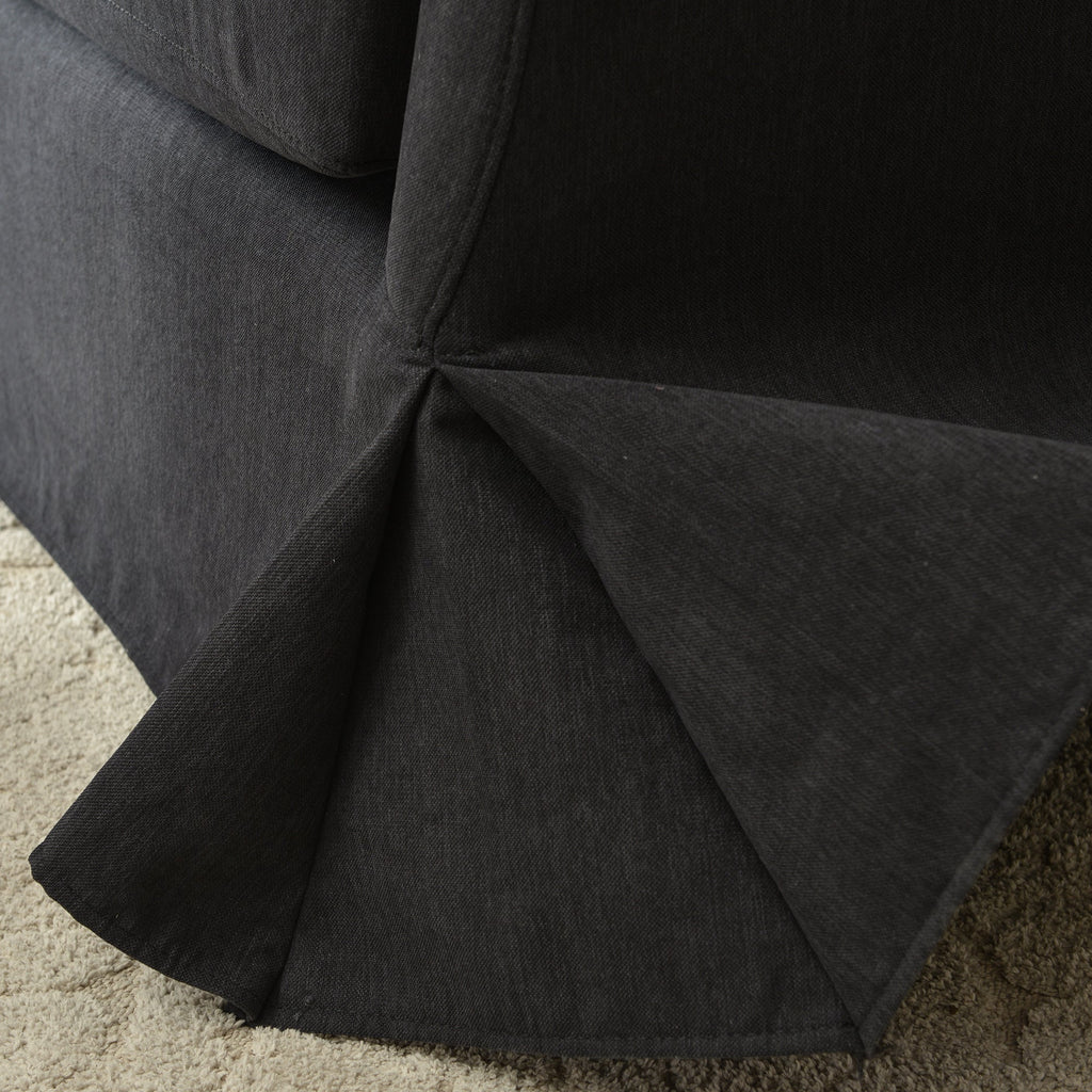 Eliza Slipcover Swivel Barrel Chair