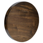 Teratect Round Black Walnut Serving Tray