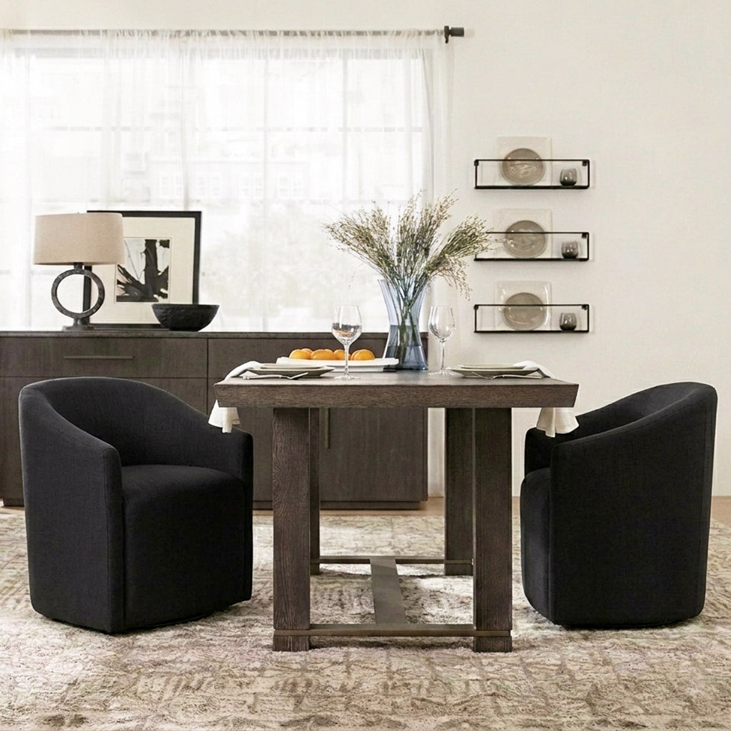 Rafa Performance Linen Dining Chair
