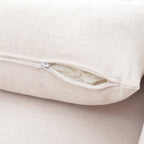 Clara Linen Slipcover Swivel Chair