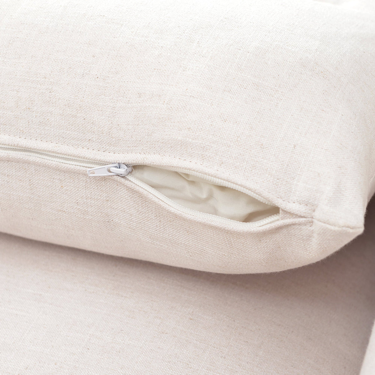 Clara Linen Slipcover Swivel Chair